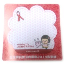 Diecut sticky memo pad (without cover)-FPAHK